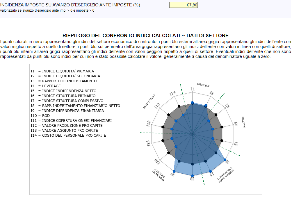 analisi di bilancio ets - indici e dati di settore 4